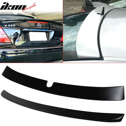 Fits 03-05 Benz W211 L Type Trunk Spoiler & Roof Wing ABS