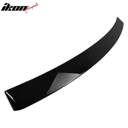 2010-2016 Benz W212 #040 Black AMG Style Trunk & OE Roof Spoiler ABS