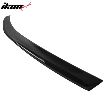 2010-2016 Benz W212 #040 Black AMG Style Trunk & OE Roof Spoiler ABS