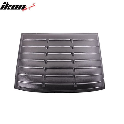 2005-2014 Ford Mustang 3 Vents Quarter Rear Side Window Louver ABS