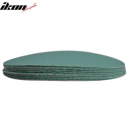 100PC 5" Wet Dry No Hole Sand Paper Disc 80 Grit Repair Sandpaper