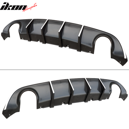 2015-2023 Dodge Charger SRT V3 Rear Diffuser with Reflective Tape PP
