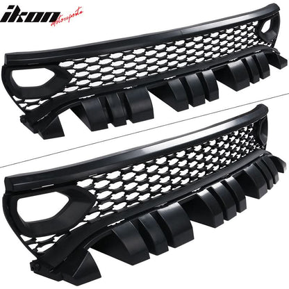 2015-2023 Dodge Charger Front Bumper + Foglights + 2019 Grilles PP