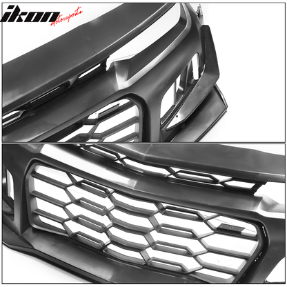 2014-2015 Chevy Camaro 1LE Style Front Bumper Cover PP + Hood Cover