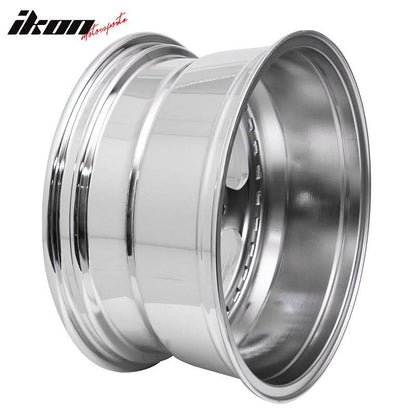 (4) 18X9.0 +30 5X100 / 5X114.3 Step Lip 5 Spoke Wheels Rim Replacement