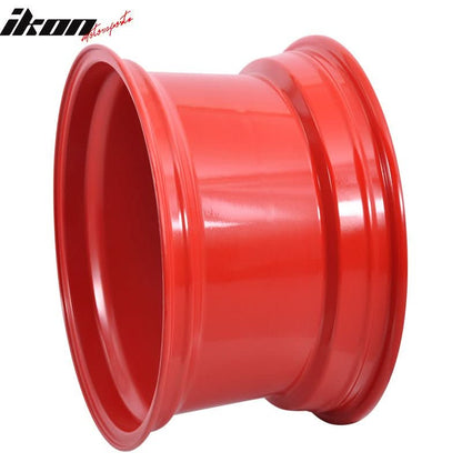 (4) 17X10 +30 5X100 / 5X114.3 Step Lip Deep Dish Mesh Wheels Rim