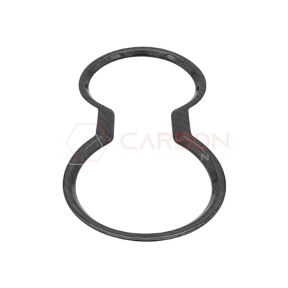 2024+ S650 Mustang Hard Carbon Fiber Cup Holder Trim Cover