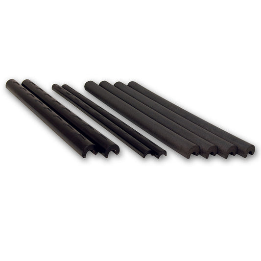 Longacre Roll Bar Padding Kit - Black Taped 52-65135