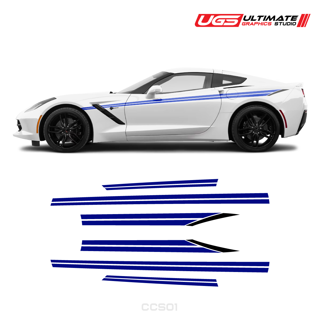 Corvette Side Stripe Accent Color