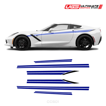 Corvette Side Stripe Accent Color