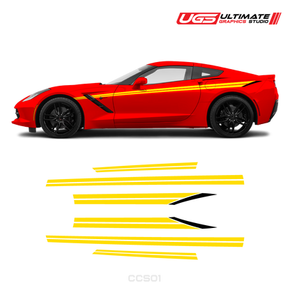 Corvette Side Stripe Accent Color