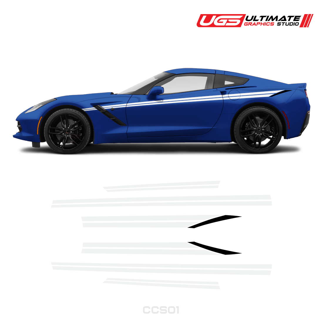 Corvette Side Stripe Accent Color