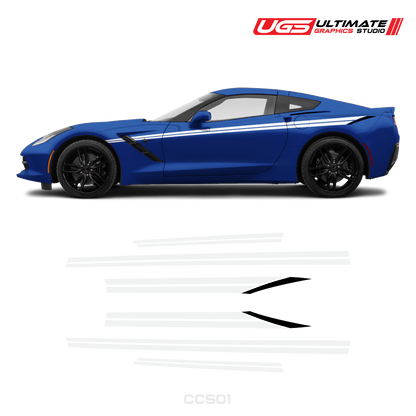 Corvette Side Stripe Accent Color
