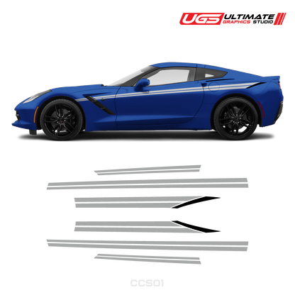 Corvette Side Stripe Accent Color
