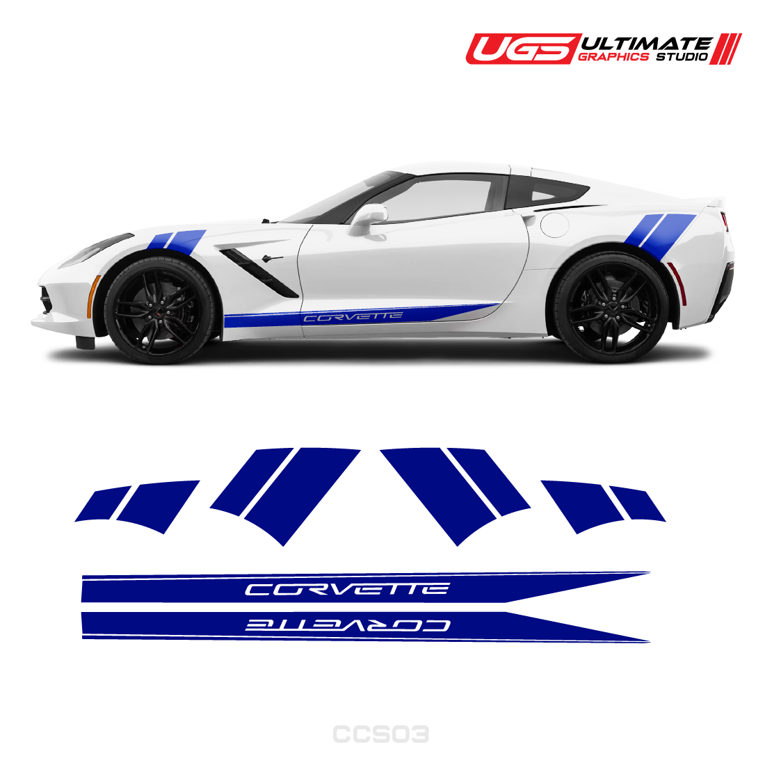 Corvette Side Door Graphics
