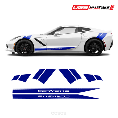Corvette Side Door Graphics