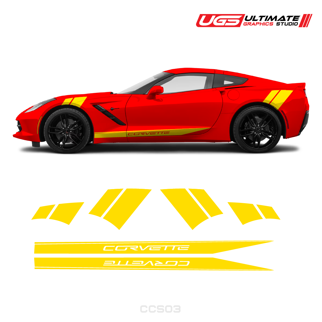 Corvette Side Door Graphics
