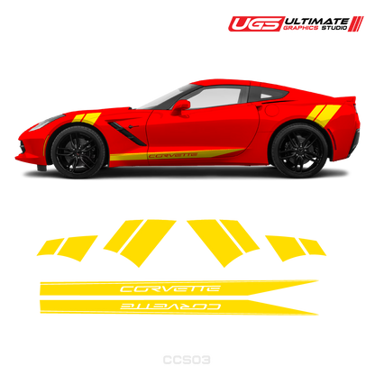 Corvette Side Door Graphics