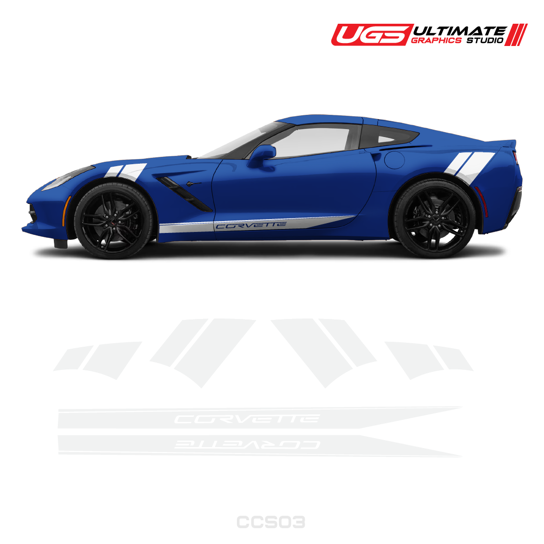 Corvette Side Door Graphics