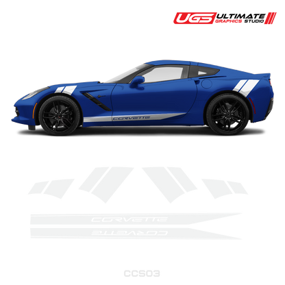 Corvette Side Door Graphics