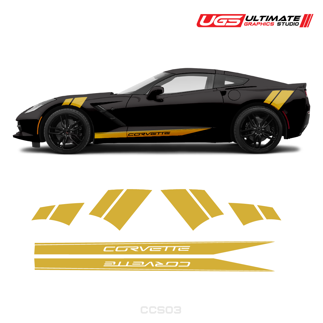 Corvette Side Door Graphics