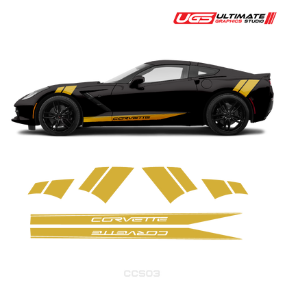 Corvette Side Door Graphics