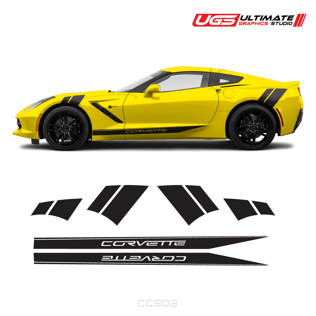 Corvette Side Door Graphics