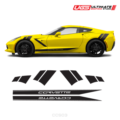 Corvette Side Door Graphics