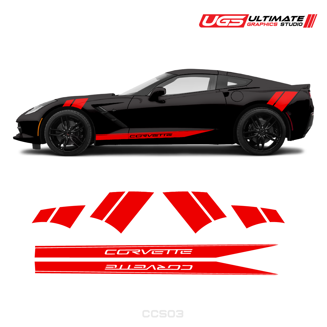Corvette Side Door Graphics