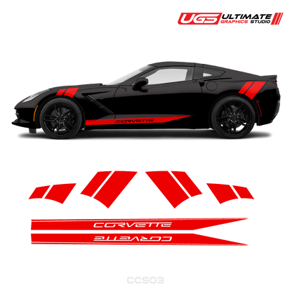 Corvette Side Door Graphics