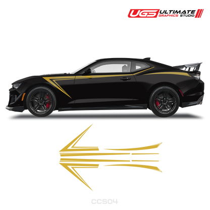 Chevrolet Camaro Side Sport Graphics