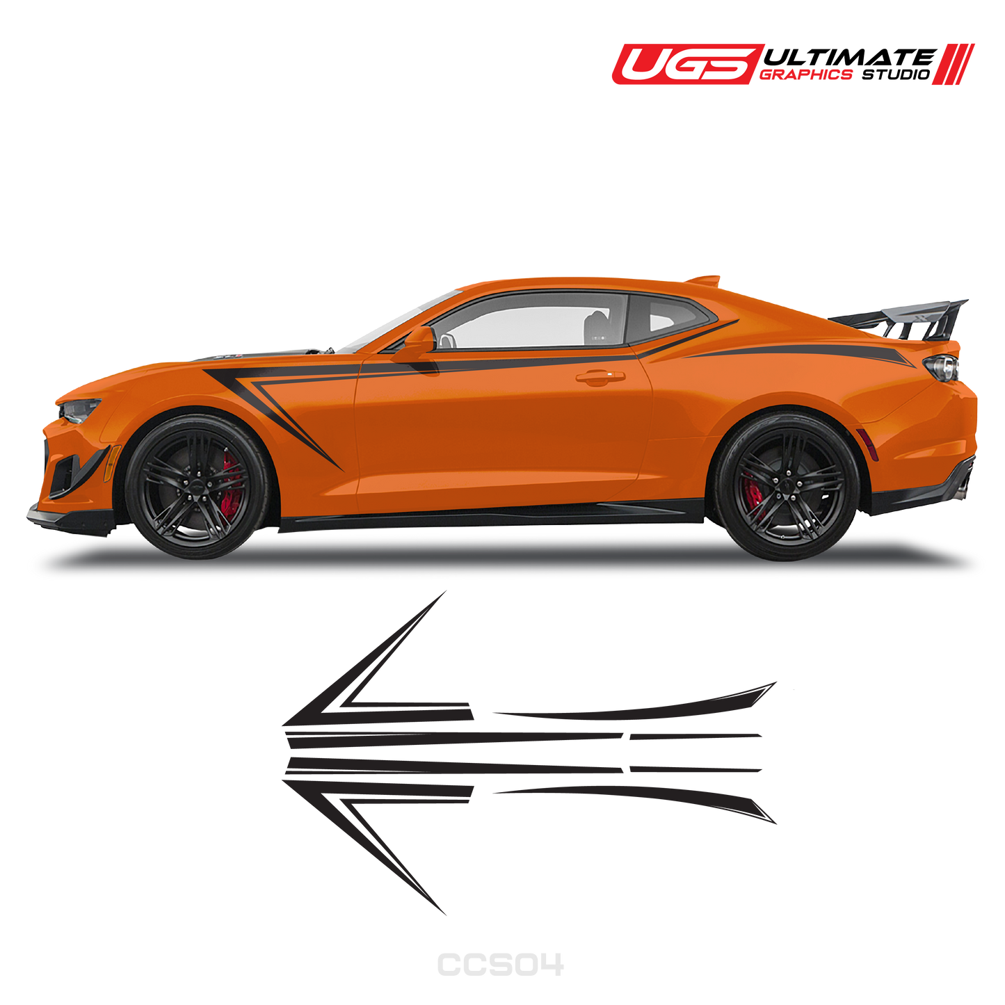 Chevrolet Camaro Side Sport Graphics