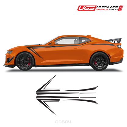 Chevrolet Camaro Side Sport Graphics