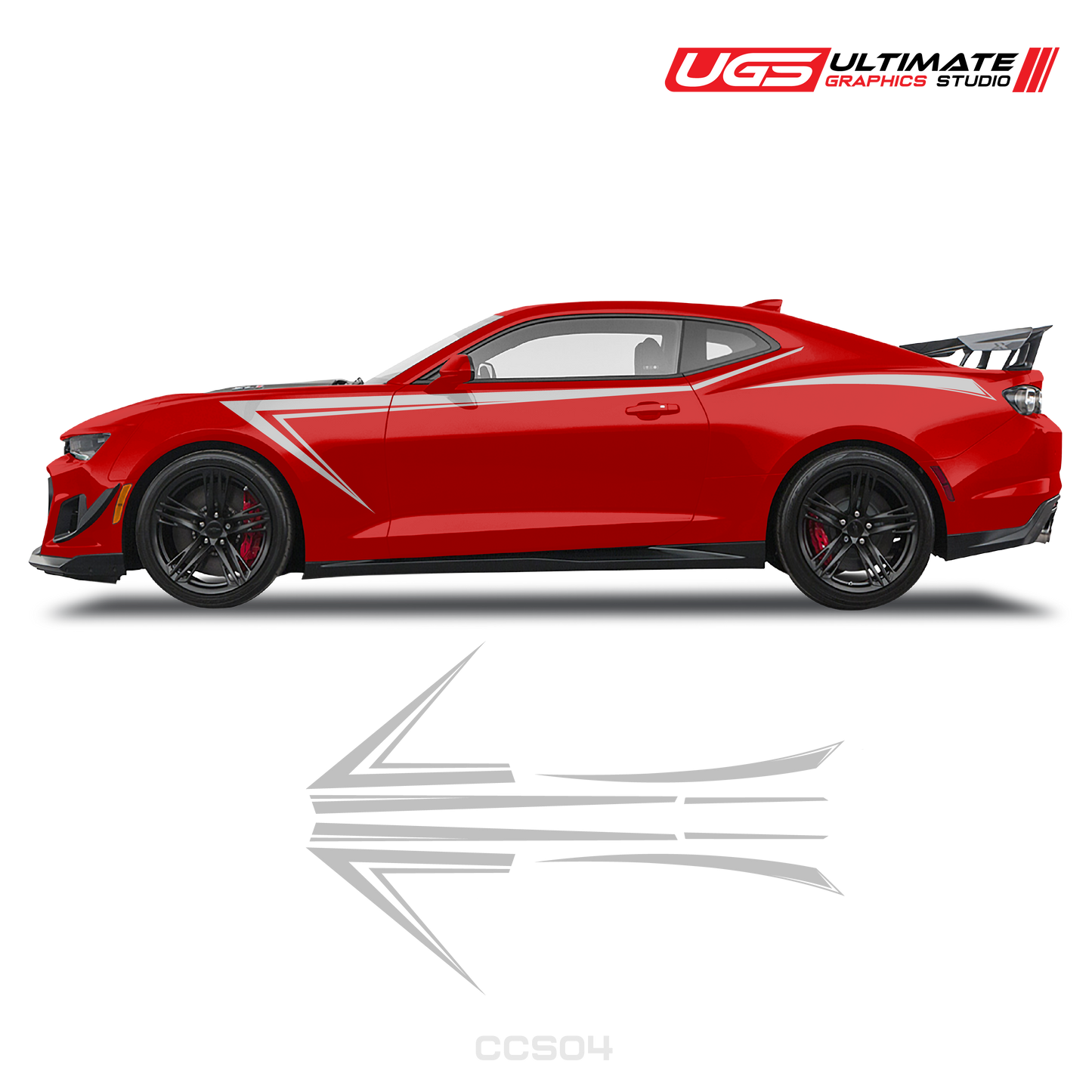 Chevrolet Camaro Side Sport Graphics