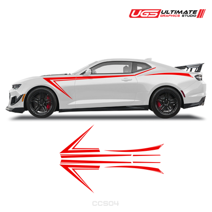 Chevrolet Camaro Side Sport Graphics