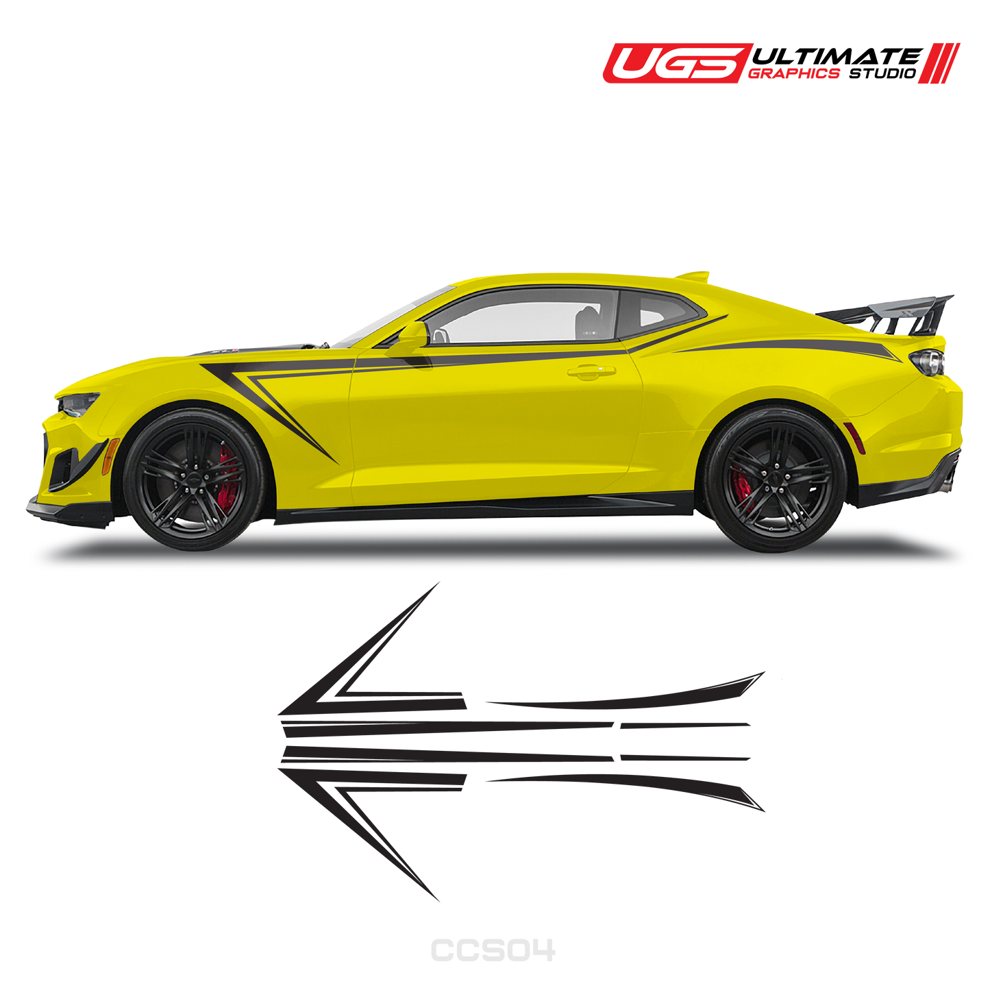 Chevrolet Camaro Side Sport Graphics