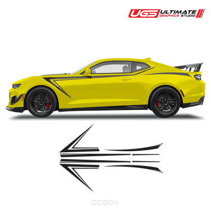 Chevrolet Camaro Side Sport Graphics