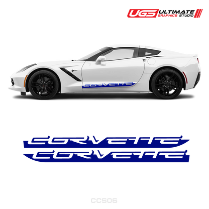 Corvette Door Graphics