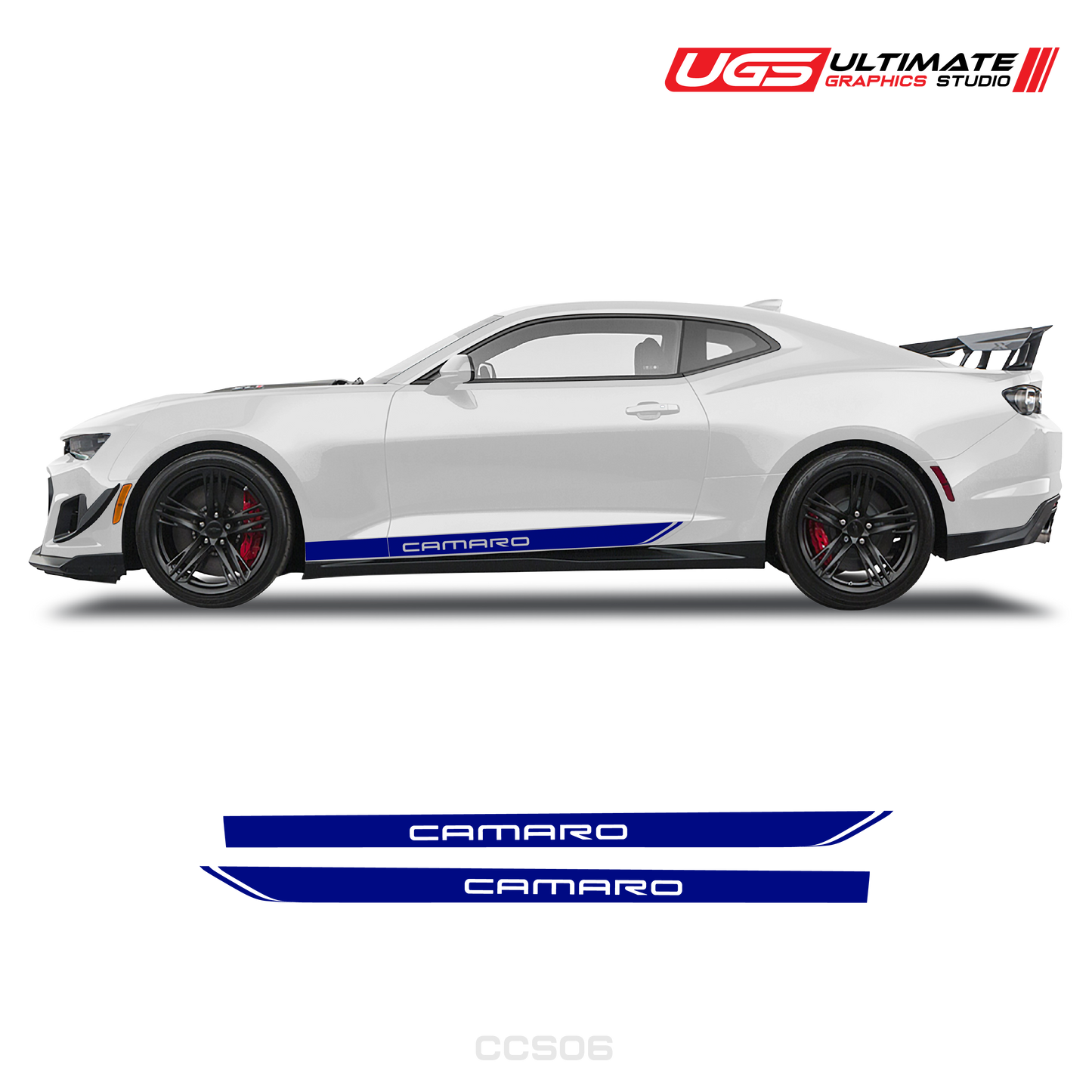 Chevrolet Camaro Door Side Graphics