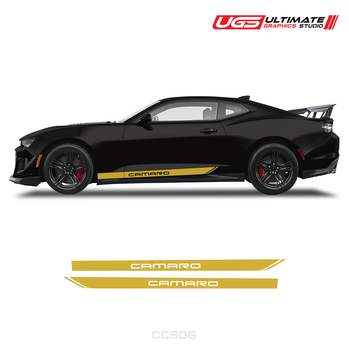 Chevrolet Camaro Door Side Graphics