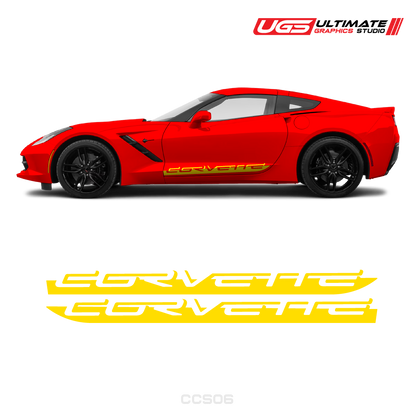 Corvette Door Graphics