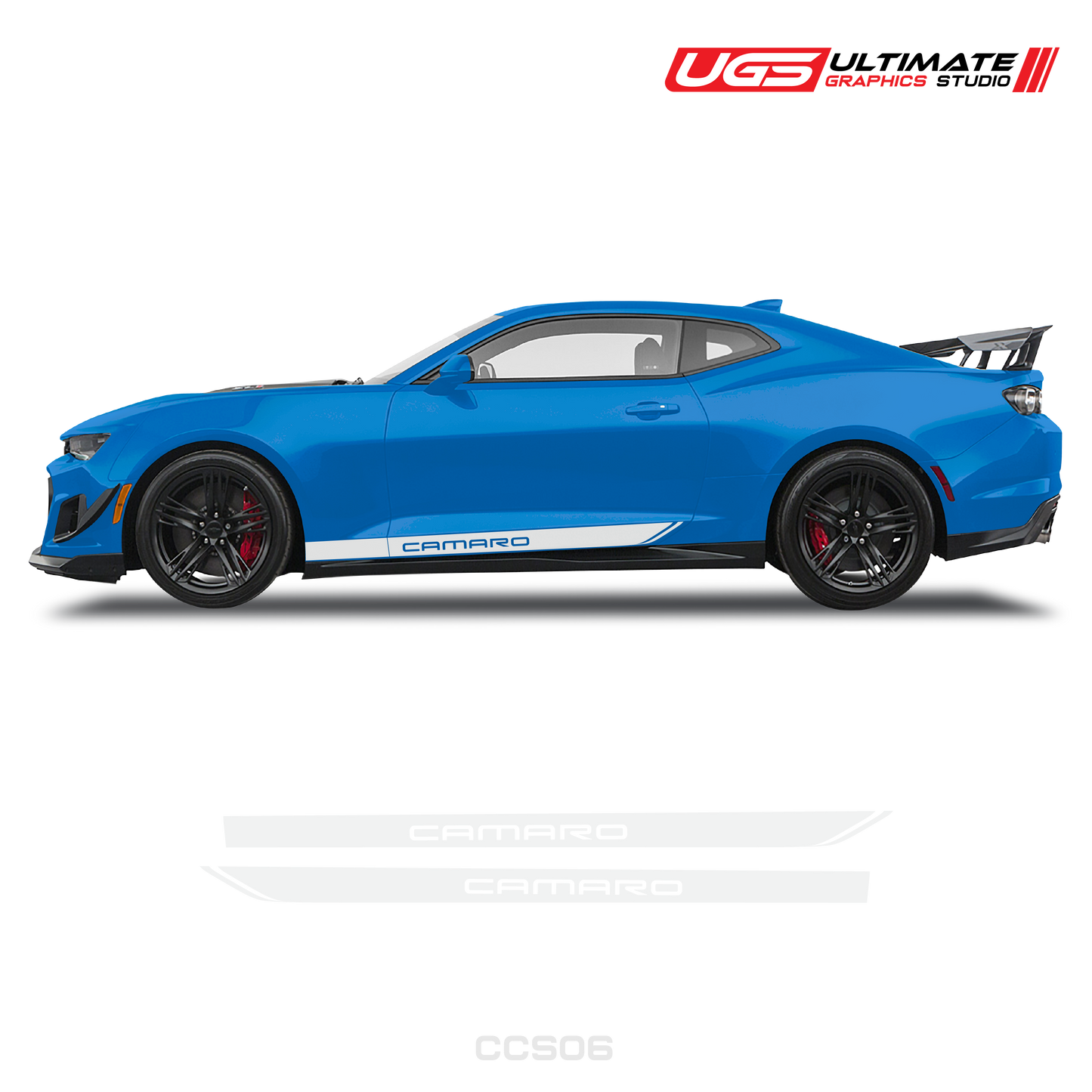 Chevrolet Camaro Door Side Graphics