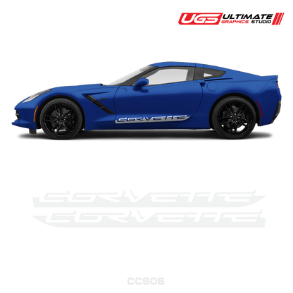 Corvette Door Graphics