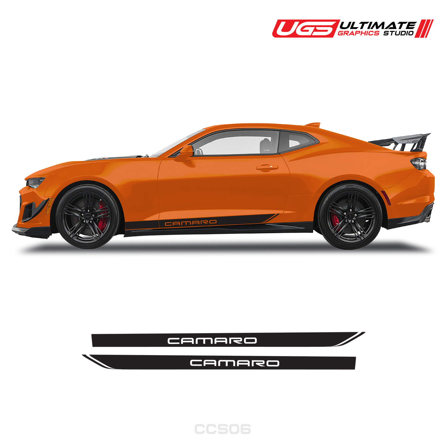 Chevrolet Camaro Door Side Graphics