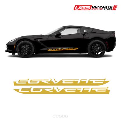Corvette Door Graphics