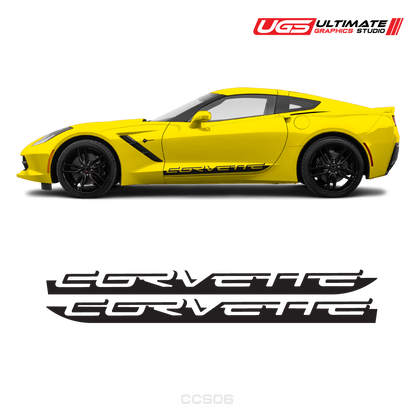 Corvette Door Graphics