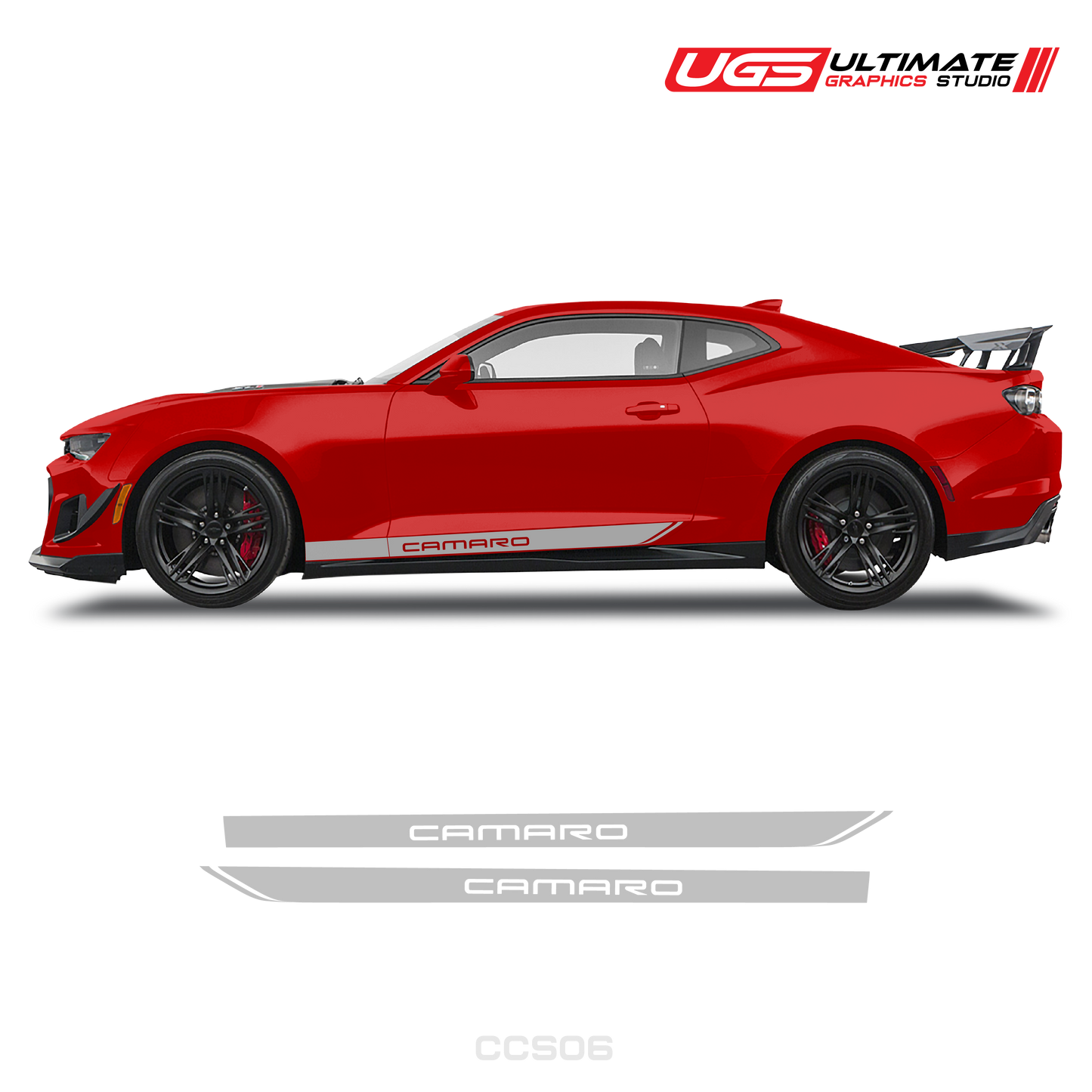Chevrolet Camaro Door Side Graphics