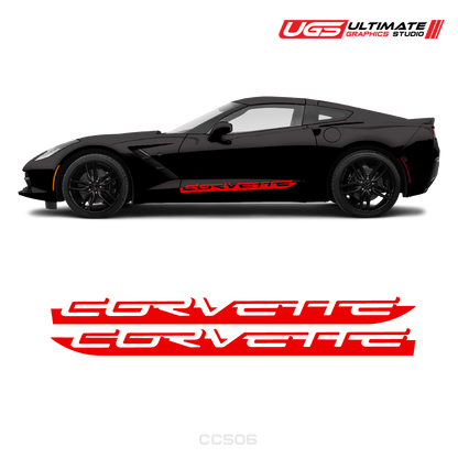 Corvette Door Graphics