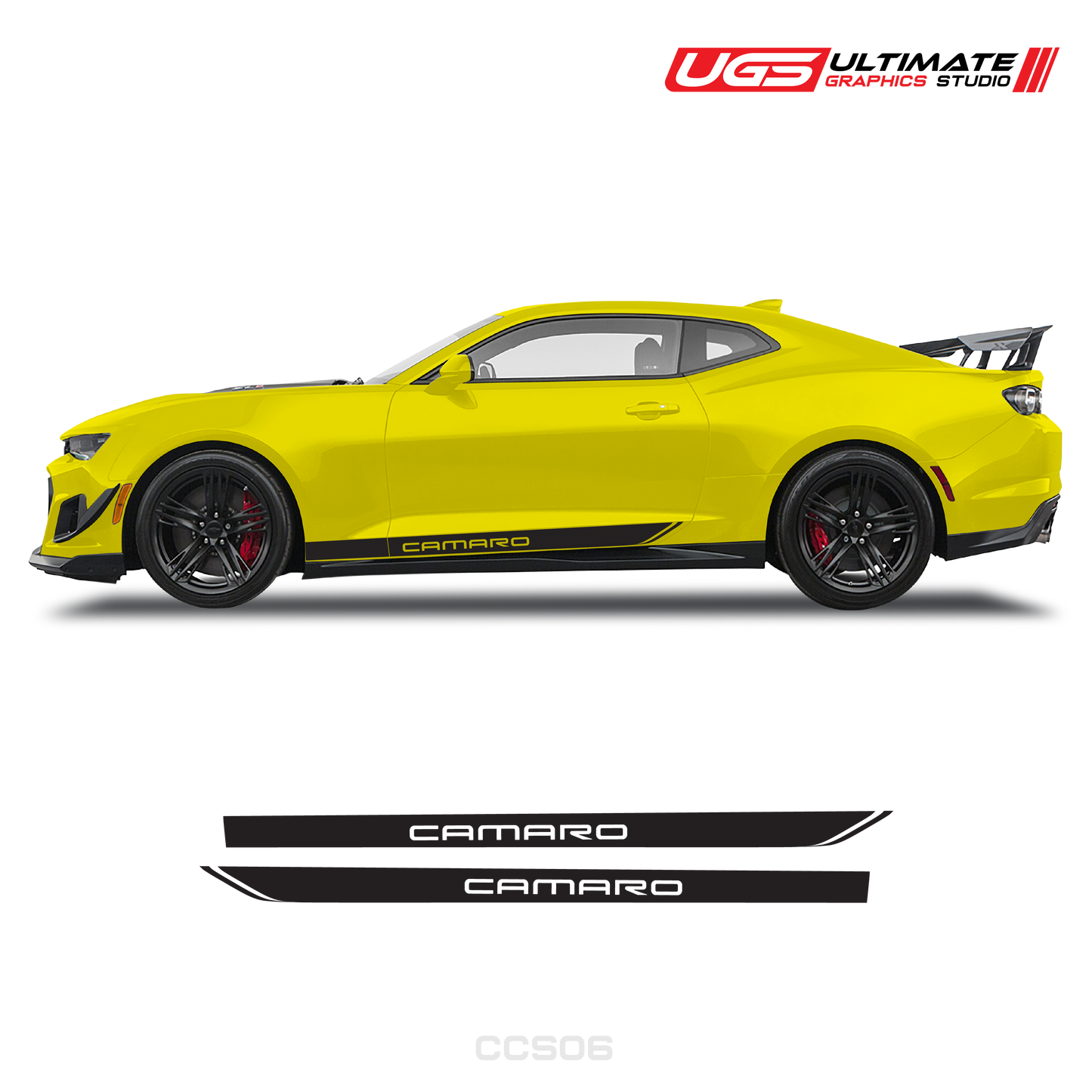 Chevrolet Camaro Door Side Graphics