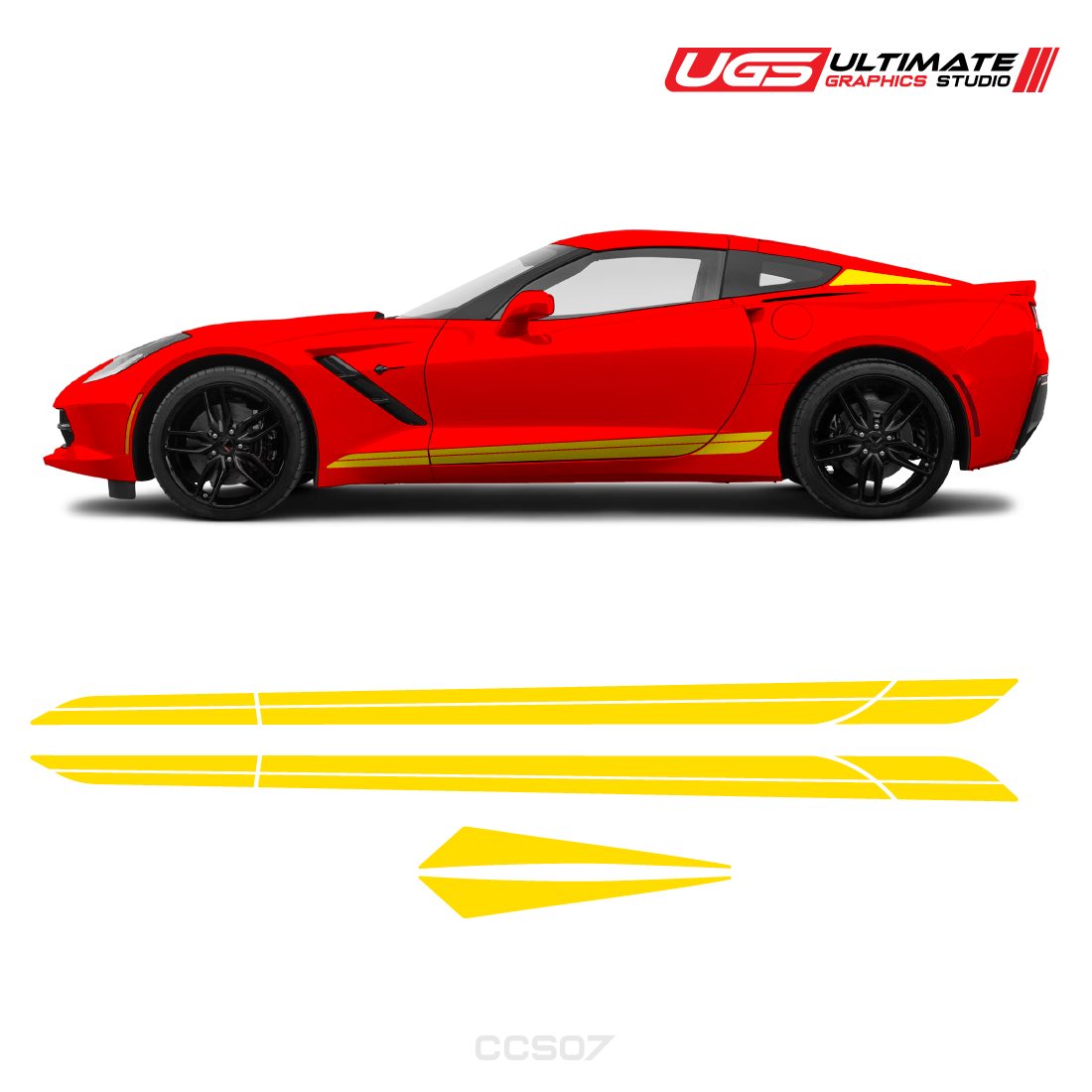 Corvette Door Accent Stripe
